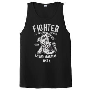 Mma Mixed Martial Art Fighter Gift PosiCharge Competitor Tank