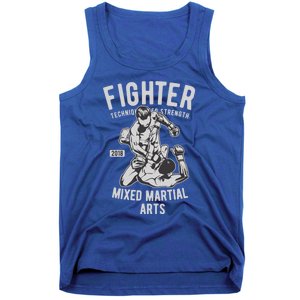 Mma Mixed Martial Art Fighter Gift Tank Top