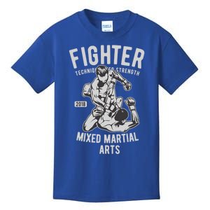 Mma Mixed Martial Art Fighter Gift Kids T-Shirt