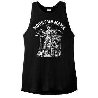 Mountain Mama Ladies PosiCharge Tri-Blend Wicking Tank