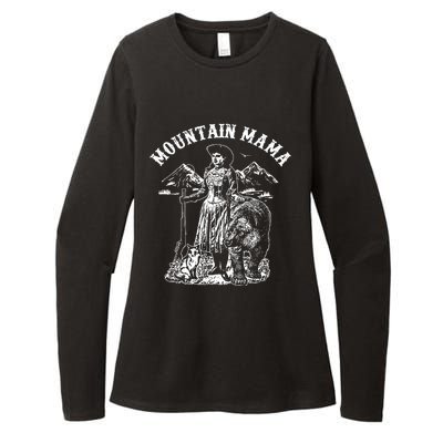 Mountain Mama Womens CVC Long Sleeve Shirt