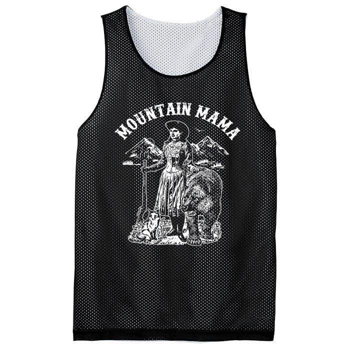 Mountain Mama Mesh Reversible Basketball Jersey Tank