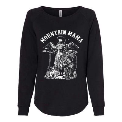 Mountain Mama Womens California Wash Sweatshirt