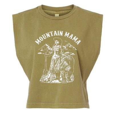 Mountain Mama Garment-Dyed Women's Muscle Tee