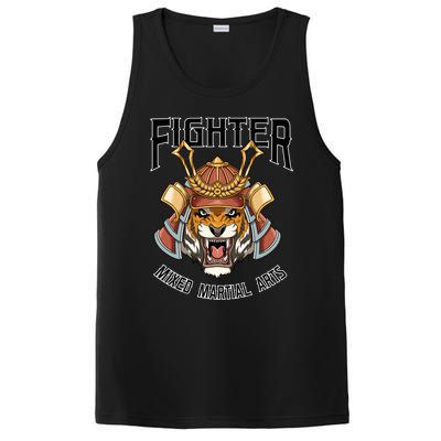 Mma Mixed Martial Arts Tiger Cage Fighter Free Fighter Funny Gift PosiCharge Competitor Tank