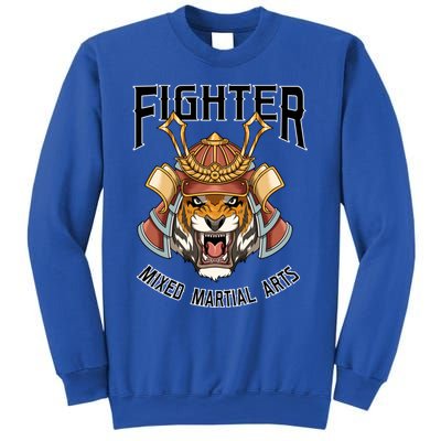 Mma Mixed Martial Arts Tiger Cage Fighter Free Fighter Funny Gift Sweatshirt