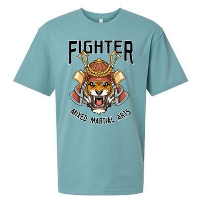 Mma Mixed Martial Arts Tiger Cage Fighter Free Fighter Funny Gift Sueded Cloud Jersey T-Shirt