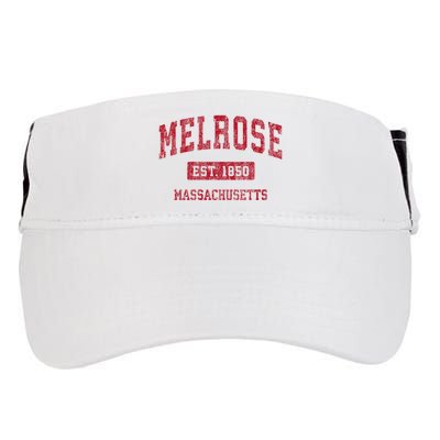 Melrose Massachusetts Ma Vintage Sports Adult Drive Performance Visor