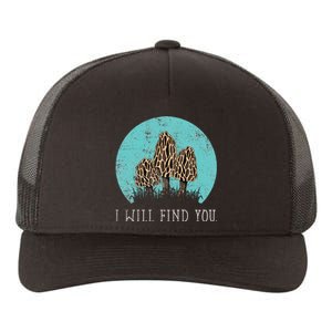 Morel Mushroom Mushroom Mushroom Collector Mushroom Graphic Yupoong Adult 5-Panel Trucker Hat