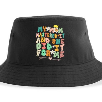 My Mom Mastered It And She Did It For Me Graduation Outfit Sustainable Bucket Hat