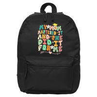 My Mom Mastered It And She Did It For Me Graduation Outfit 16 in Basic Backpack