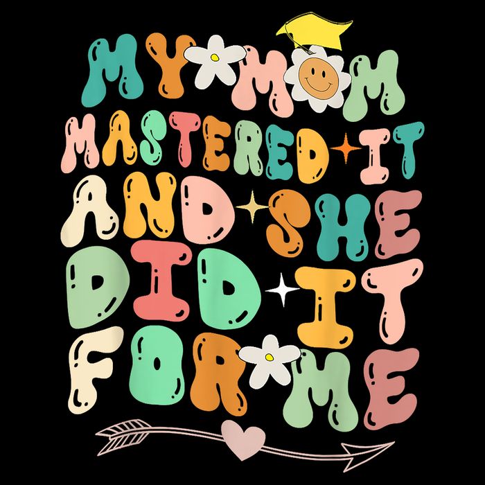 My Mom Mastered It And She Did It For Me Graduation Outfit 16 in Basic Backpack