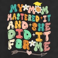 My Mom Mastered It And She Did It For Me Graduation Outfit Golf Towel