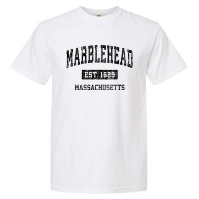 Marblehead Massachusetts Ma Vintage Sports Established Garment-Dyed Heavyweight T-Shirt