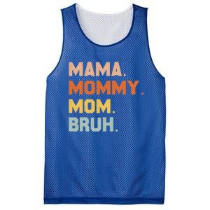 Mama Mommy Mom Bruh Mommy And Me Mom Great Gift Mesh Reversible Basketball Jersey Tank