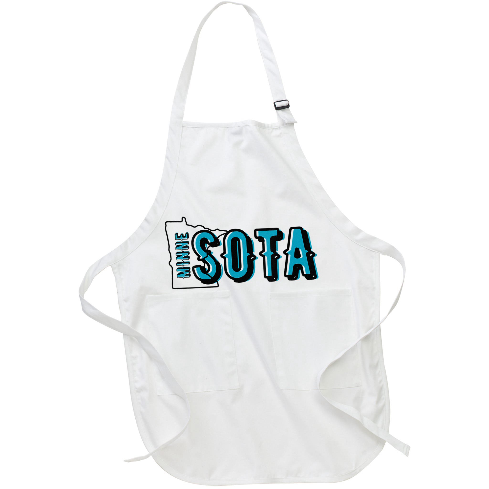 Minnesota Map MN Outline Minne Sota Apron