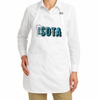Minnesota Map MN Outline Minne Sota Apron