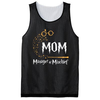 Magical Mom Manager of Mischief Mother's Day  Mesh Reversible Basketball Jersey Tank