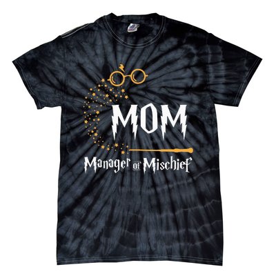 Magical Mom Manager of Mischief Mother's Day  Tie-Dye T-Shirt