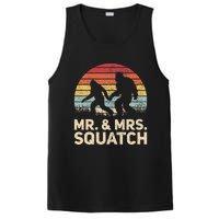 Matching Mr & Mrs Outfit Husband Wife Funny Wedding Bigfoot PosiCharge Competitor Tank