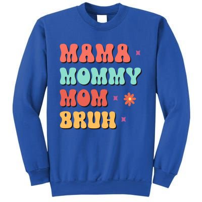 Ma Mama Mom Bruh Vintage Retro Sweatshirt