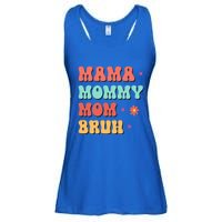 Ma Mama Mom Bruh Vintage Retro Ladies Essential Flowy Tank