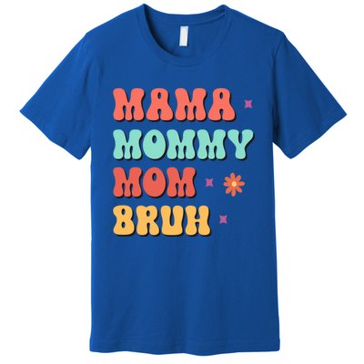 Ma Mama Mom Bruh Vintage Retro Premium T-Shirt