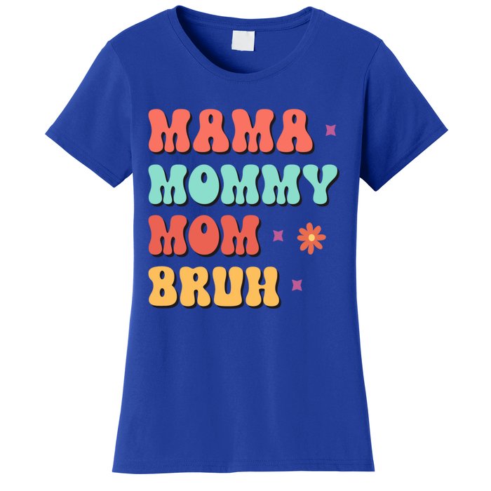 Ma Mama Mom Bruh Vintage Retro Women's T-Shirt