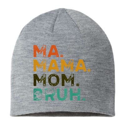 Mama Ma Mommy Mom Bruh Sustainable Beanie