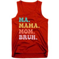 Ma Mama Mom Bruh Vintage Retro Tank Top