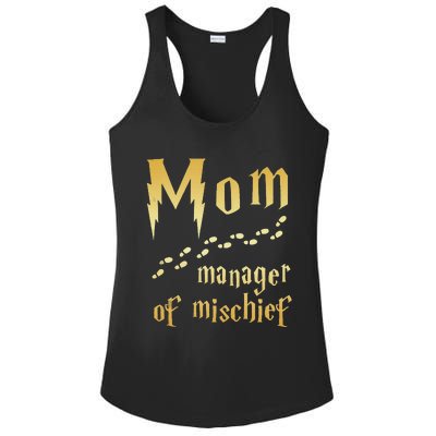 Magical Mom Manager Of Mischief Ladies PosiCharge Competitor Racerback Tank