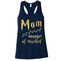 Magical Mom Manager Of Mischief Women's Racerback Tank