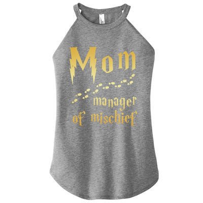 Magical Mom Manager Of Mischief Women's Perfect Tri Rocker Tank