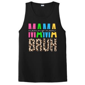 Mama Mommy Mom Bruh Cheetah Print PosiCharge Competitor Tank