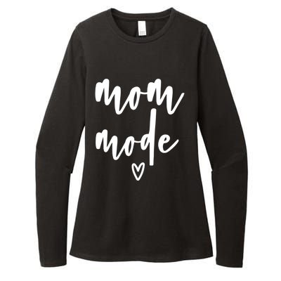 Mom Mode #Mommode Love Cute Gift Womens CVC Long Sleeve Shirt