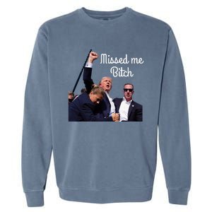 Missed Me Garment-Dyed Sweatshirt