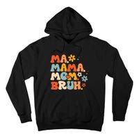 Ma Mama Mom Bruh Vintage Retro Tall Hoodie