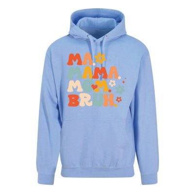 Ma Mama Mom Bruh Vintage Retro Unisex Surf Hoodie