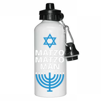 Matzo Matzo Man Hanukkah Aluminum Water Bottle