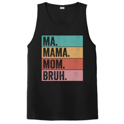 Ma Mama Mom Bruh Vintage Retro PosiCharge Competitor Tank