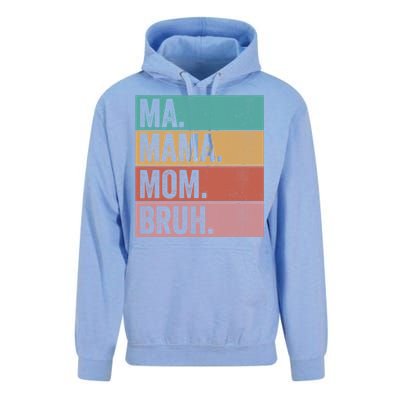 Ma Mama Mom Bruh Vintage Retro Unisex Surf Hoodie