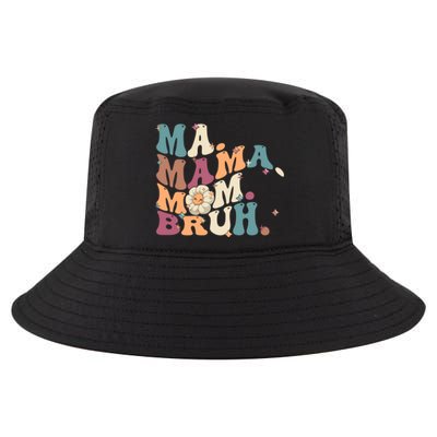 Ma Mama Mom Bruh Vintage Retro Cool Comfort Performance Bucket Hat