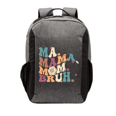 Ma Mama Mom Bruh Vintage Retro Vector Backpack