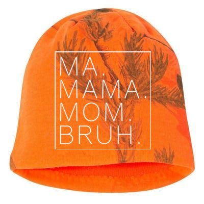 Ma Mama Mom Bruh Funny Mom Saying Cute Mom Mommy Gift Kati - Camo Knit Beanie