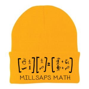 Millsaps Math Multiplication Knit Cap Winter Beanie