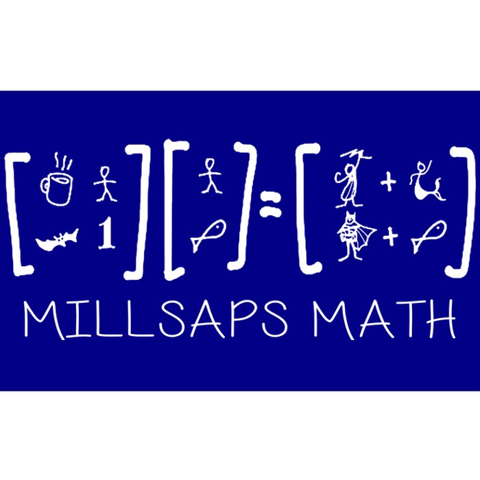 Millsaps Math Multiplication Bumper Sticker