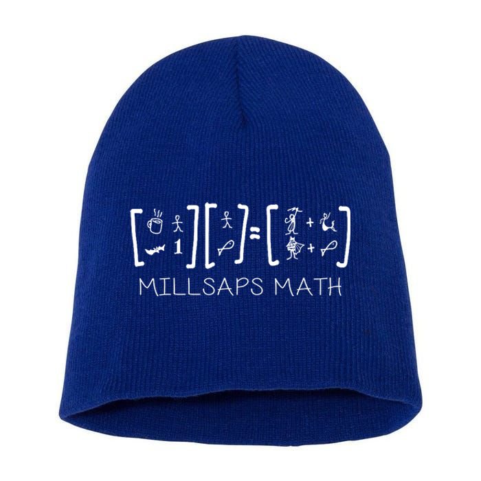 Millsaps Math Multiplication Short Acrylic Beanie