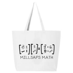 Millsaps Math Multiplication 25L Jumbo Tote