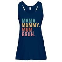 Mama Mommy Mom Bruh Mothers Day Vintage Funny Mother Ladies Essential Flowy Tank