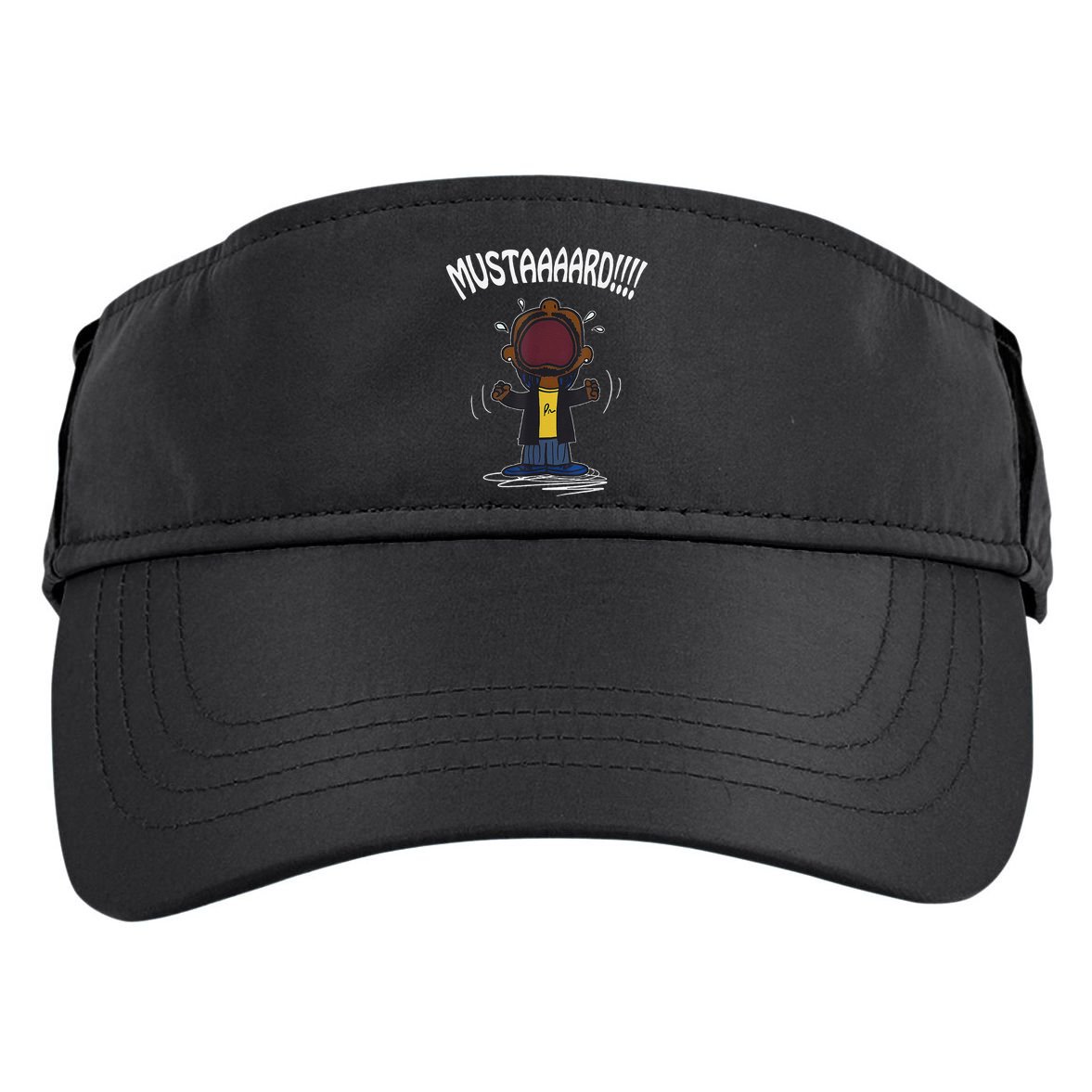 Mustard Meme Adult Drive Performance Visor